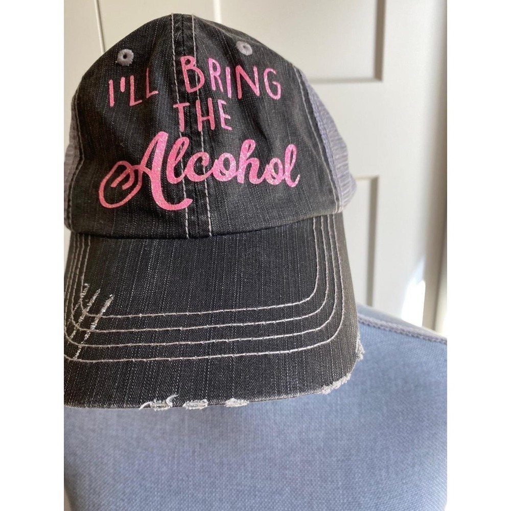 Hat Ball Cap Distressed I'll Bring The Alcohol